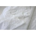 thumbnail image 2 of White Hollowed Out Lace Battenburg Lace Flat Sheet 100% Cotton Top Sheet Twin or Twin XL Size 1 Piece, 2 of 9