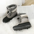 thumbnail image 2 of Dream Pairs Toddlers Kids Boys Girls Winter Snow Boots Waterproof Outdoor Shoes, 2 of 6