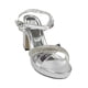 thumbnail image 1 of SANDALIA DE VESTIR LEON MUJER PLATA CHAROL 3902, 1 of 4