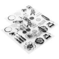 thumbnail image 2 of DIY Scrapbooking Stamp2 Set Vintage Clear Craft Stamp Craft Modifications Eco-Friendly Materials, 2 of 8