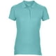 thumbnail image 1 of Gildan- Polo de manga corta de algodón Premium de piqué doble para mujer (Menta Chalky), 1 of 3