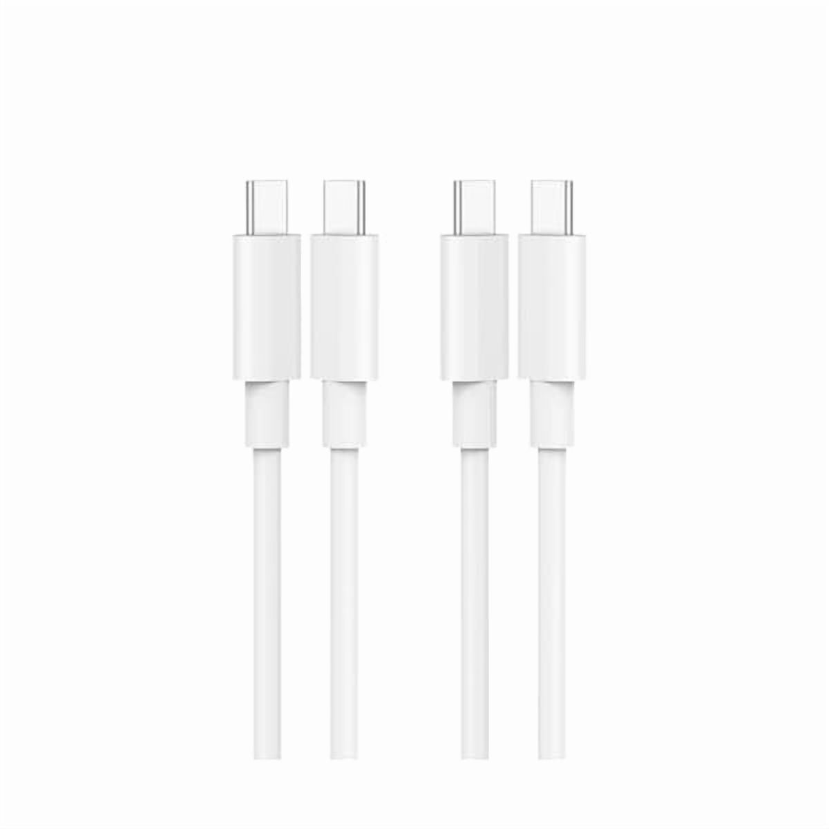 Quyaojz 2 Pack 3.3ft/1m 100W USB C to USBC Cable for iPhone 15/16, MacBook Pro/Air Charger, iPad Pro 12.9/11, iPad Air 5/4, Mini 6, Samsung Galaxy, Type C Super Fast Charging Cord