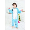 thumbnail image 2 of Kids Pyjamas Flannel Kigurumi Unisex Costume Animal Q, 2 of 4