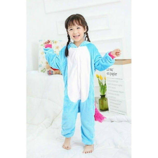 Pyjama Enfant Flanelle Kigurumi Costume Unisexe Animal Q 