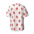 thumbnail image 4 of Goofa Strawberry Printed Men's Casual Short-sleeved Shirt,Lightweight Breathable Button-down,Summer Casual men's top,Versatile Fashion shirt-Large, 4 of 7