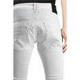 thumbnail image 4 of RAW X Mens RawX Slim Fit Moto Detail Stretch Jeans, White, 44X32, 4 of 6