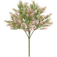 thumbnail image 1 of Flor Artificial Plantas Falsas Artificiales Arbustos Vegetales Artificiales Macetero Colgante Decoración De Balcón De Boda DIY,Rosado, 1 of 3