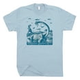 thumbnail image 2 of Montana Dinosaur T Shirt Weird UFO Shirts Cool Jurassic Graphic for Men Women Vintage Tyrannosaurus T Rex National Park Tee, 2 of 4