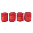 thumbnail image 1 of 4 Pack Breathable Wear-Resistant Adhesive Horse Leg Bandages for Cows and Horses, Red, 1 of 4