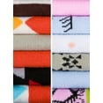 thumbnail image 4 of Gallery Seven Female Multicolor Fashion Ankle Socks - 12 Pack, 4 of 6