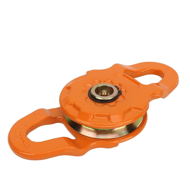 Snatch Block Pulley, Widely 25000lbs Minimum Break Strength Professional Winch Snatch Block 12500 Lbs Working Load Limit Heavy Duty For ATV For Tractor