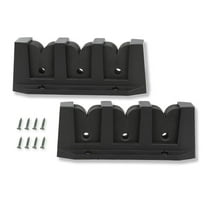 2pcs Horizontal Rod Rack 3 Fishing Boat Gear Pole Storage Holder Mount Brand