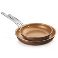 thumbnail image 1 of Brentwood 8" And 10" Induction Copper Non-Stick Frying Pan Set, 1 of 2