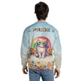 thumbnail image 5 of Scottish Fold Celebrates Rainbow Pride Month LGBT LGBTQ+ All Over Print 3D Sweatshirt Unisex Merch Cat Lover Kitten Owner Gifts - 01003, 5 of 6