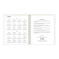 thumbnail image 5 of 2022-2023 Blue Sky Day Designer Rugby Stripe Black 8" x 10" Academic Daily & Monthly Planner White, 5 of 12