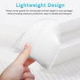 thumbnail image 3 of BESTYASH Packaging Corner Protectors EPE White Impact Absorption Artwork 24Pcs, 3 of 6
