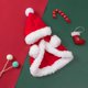 thumbnail image 1 of Capa con CAPUCHA DE NAVIDAD para gato, disfraz de perro, capa con sombrero, lindo gatito, cachorro, Poncho rojo, bata de Cosplay de Santa Claus para fiesta de navidad, 1 of 4