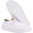 thumbnail image 4 of HEYDUDE Women Wendy Stretch Canvas , White, 10, 4 of 6