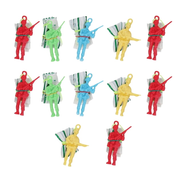 Parachute Toys Figures Flying Toy Action Throwing Character