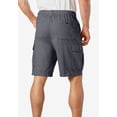 thumbnail image 3 of KingSize Men's Big & Tall Knockarounds 8" Full-Elastic Cargo Shorts, 3 of 5