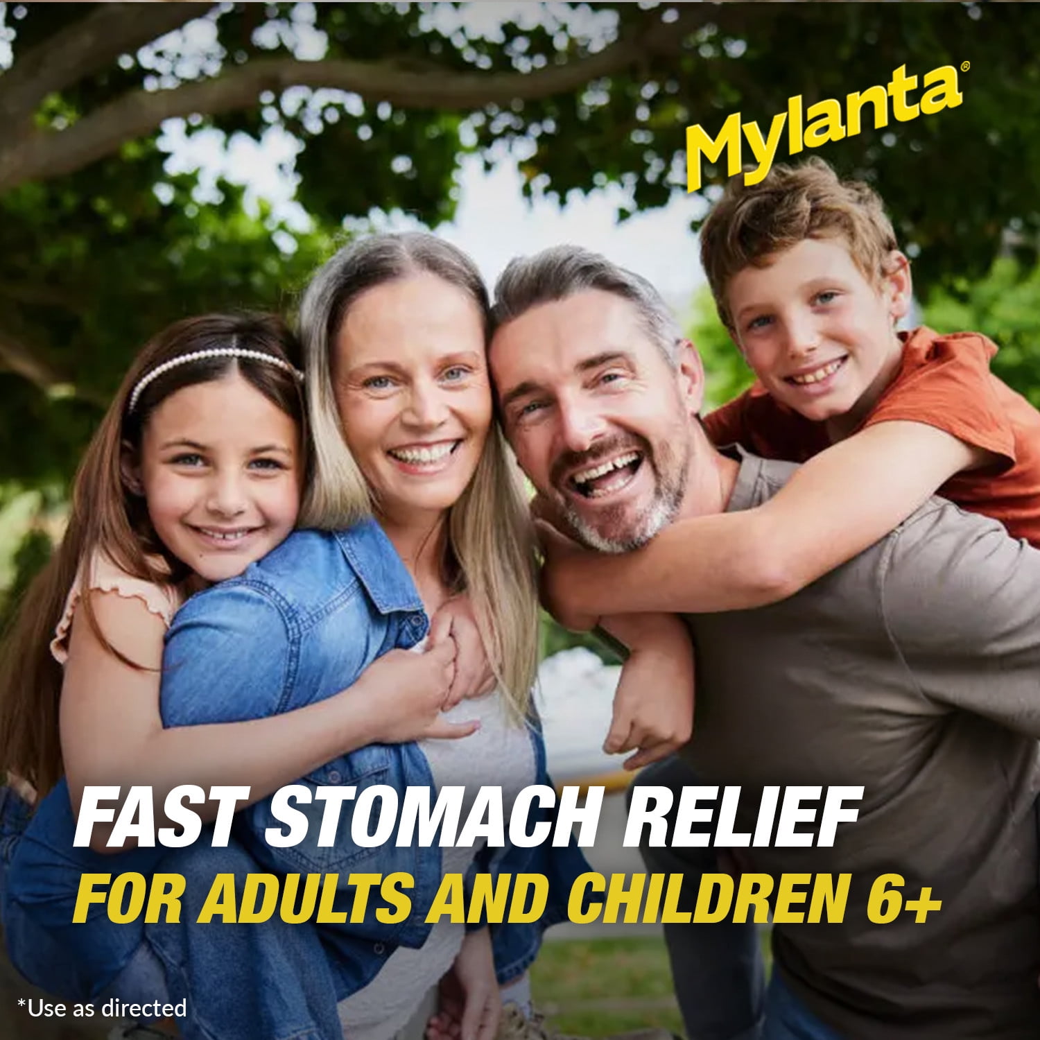 Mylanta Liquid Antacid for Heartburn and Gas Relief, Berry Flavor, 16 fl oz
