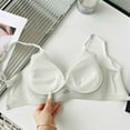 thumbnail image 4 of XIYON Womens Bras Semi Fixed Back Bra Made Of Breathable Fabric With A Thick Cup And No Underwire Comfort, 4 of 7