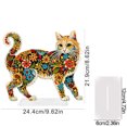 thumbnail image 4 of Acrílico Forma Especial Patrón Colorido Gato 5D DIY Diamante Arte Mesa, 4 of 6