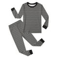 thumbnail image 4 of FUZHIQ Boys Pajamas ,Boys Pajama Set 2 Piece Soft Sleepwear Comfortable Kids Nightwear Casual Round Neck Printed Loungewear For Toddler And Children, 4 of 4