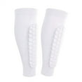 thumbnail image 2 of Compression Sleeve with Honeycomb Pads Ski Guard Socks Shin Protector for Skiing Men Women, 2 of 6
