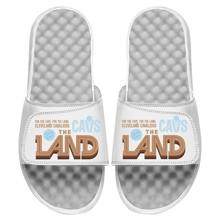 

ISlide White Cleveland Cavaliers 2022/23 City Edition Collage Slide Sandals