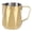 Gold, variant on BOKYAN 304 Stainless Steel Milk Frother Pitcher – 350 ml, Gold‑Plated, Pointed Spout, Rhombus Design for Latte Art & Coffee Making