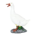 thumbnail image 2 of Figura decorativa de Pato, ESCULTura Animal, Adorno de Jardín de Resina Inmitable, Vívido, Realista, Adecuado para Exposición en el HOGAR Y LA OFICINA, 2 of 7