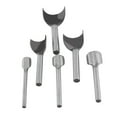 thumbnail image 4 of Demi-rondelleuse, 6pcs Ensemble Cuir Bricolage Punch Outil Punch Sangle Outils Construction Robuste, 4 of 13