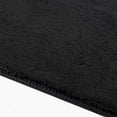 thumbnail image 6 of Pure Era 8" x 30" Plush Carpet Stair Treads Protector Cover Indoor Shaggy Rug Self Adhensive Set of 12,Black, 6 of 10