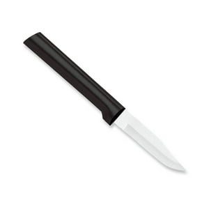 Rada Cutlery Regular Serrated Paring Knife - Stainless Steel Blade with Aluminum Handle, 6-3/4 Inches