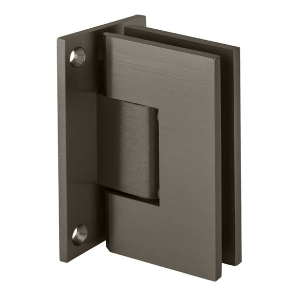 CRL V1E037BN Brushed Nickel Vienna 037 Series Wall Mount Full Back Plate Hinge