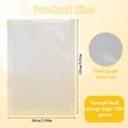 thumbnail image 2 of KASURE 120 Pcs Thick Small Vacuum Sealer Bags 10 x 15 cm Pre Cut Sealable Plastic Bags Textured Vac Pack Bag for Sealing Snacks Biscuits Herb and Tea for External Vacuum Machine, 2 of 5