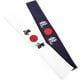 thumbnail image 2 of ColoMX 2 piezas de banda para la cabeza japonesa diadema de diadema deportiva para correr diadema de carrera, 2 of 7