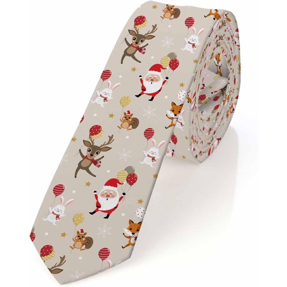 Funny Men's Tie Halloween Men's Neckties for Wedding Party Work Casual Holiday