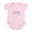 Petal Pink, variant on CafePress - Design Body Suit - Baby Light Bodysuit, Size Newborn - 24 Months