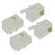 thumbnail image 1 of RJ9 4P4C Enchufe Telefono Jack Conector 100 Unidades，Transparente, 1 of 5