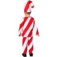 thumbnail image 4 of Disfraz de bastón de caramelo para niños, disfraz de Halloween para niños y niñas, disfraz de bastón de caramelo de rayas rojas para fiesta de Navidad, 4 of 5