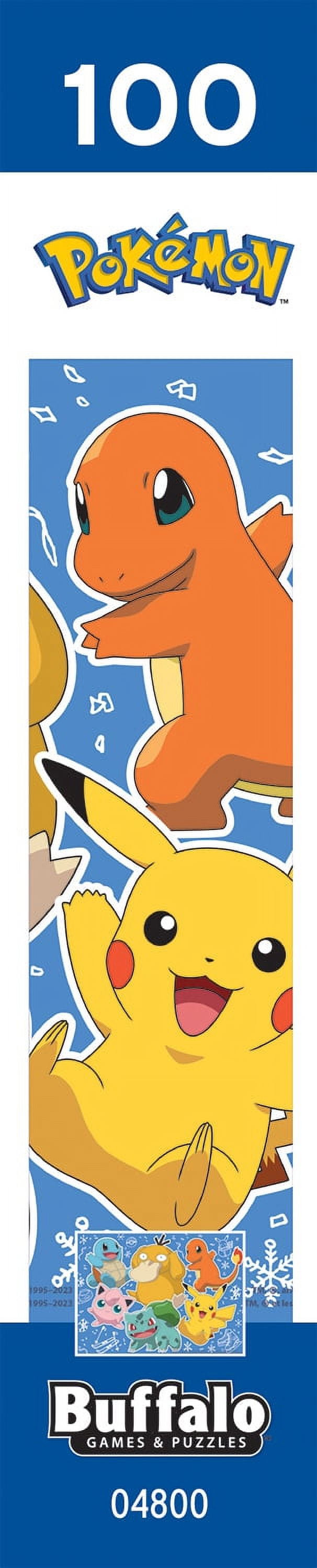 Buffalo Games 100-Piece Pokemon Kanto Holiday Interlocking Jigsaw Puzzle