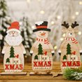 thumbnail image 4 of Naiovety Colgante de Navidad Decoración de pared Artesanía de Decoraciones para el hogar Suministros de vacaciones Mano de obra Colorfast Tamaño Kits de decoración para fiestas Anciano Naiovety HA070244-01B, 4 of 6