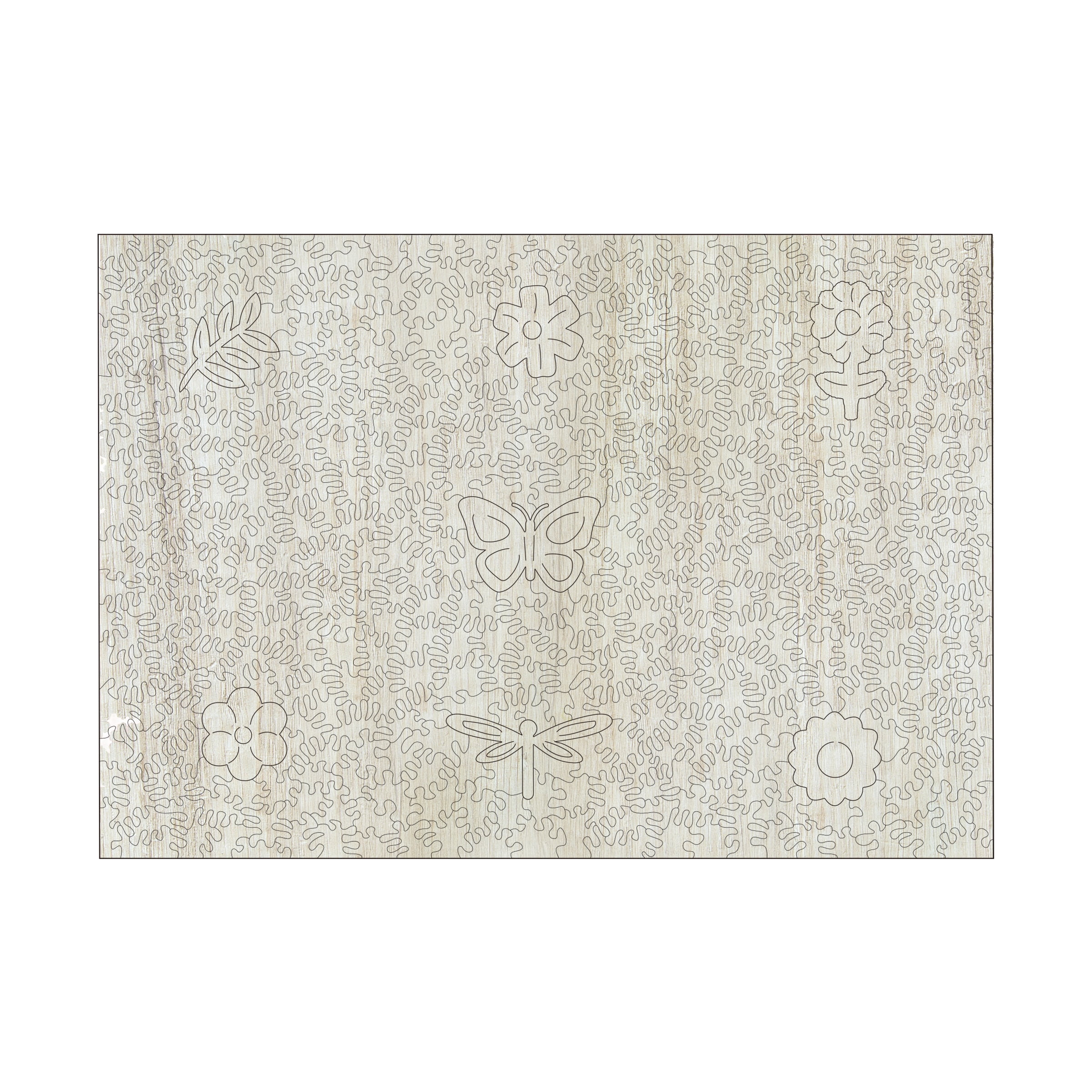 AreYouGame.com Wooden Jigsaw Puzzle - Layers: 453 Pcs