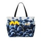 thumbnail image 1 of Disketp Blueberry Bolsa de Playa de Gran Capacidad, Bolso Impermeable y a Prueba de Arena para Mujer, Ideal para Playa, Piscina y Natación, 1 of 7