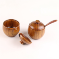 thumbnail image 3 of 180Ml/6Oz Wooden Seasoning Jar with Lid and Spoon,Kitchen Retro Salt Shaker Sugar Seasoning Storage Box, 3 of 6