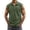 Army Green, variant on BUWTTED Tank Tops Men Big Tall Sleeveless Muscle Gym Workout Running Beach Summer Vintage Button Up Tee Vest Green Shirt L
