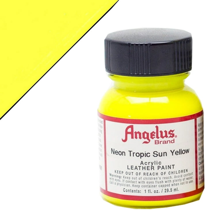 Angelus Neon-1 oz Leather Paint, 1 Fl Oz (Pack of 1),  Green