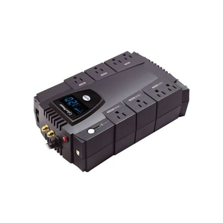 CyberPower Intelligent LCD CP825AVRLCD - UPS - 450 Watt - 825 VA - USB - output connectors: 8